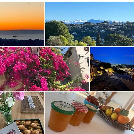 Homestay Bed & Breakfast Les Hauts De Vue Mer Et Montagne *